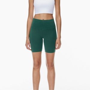 Tna Green Biker Shorts 7”